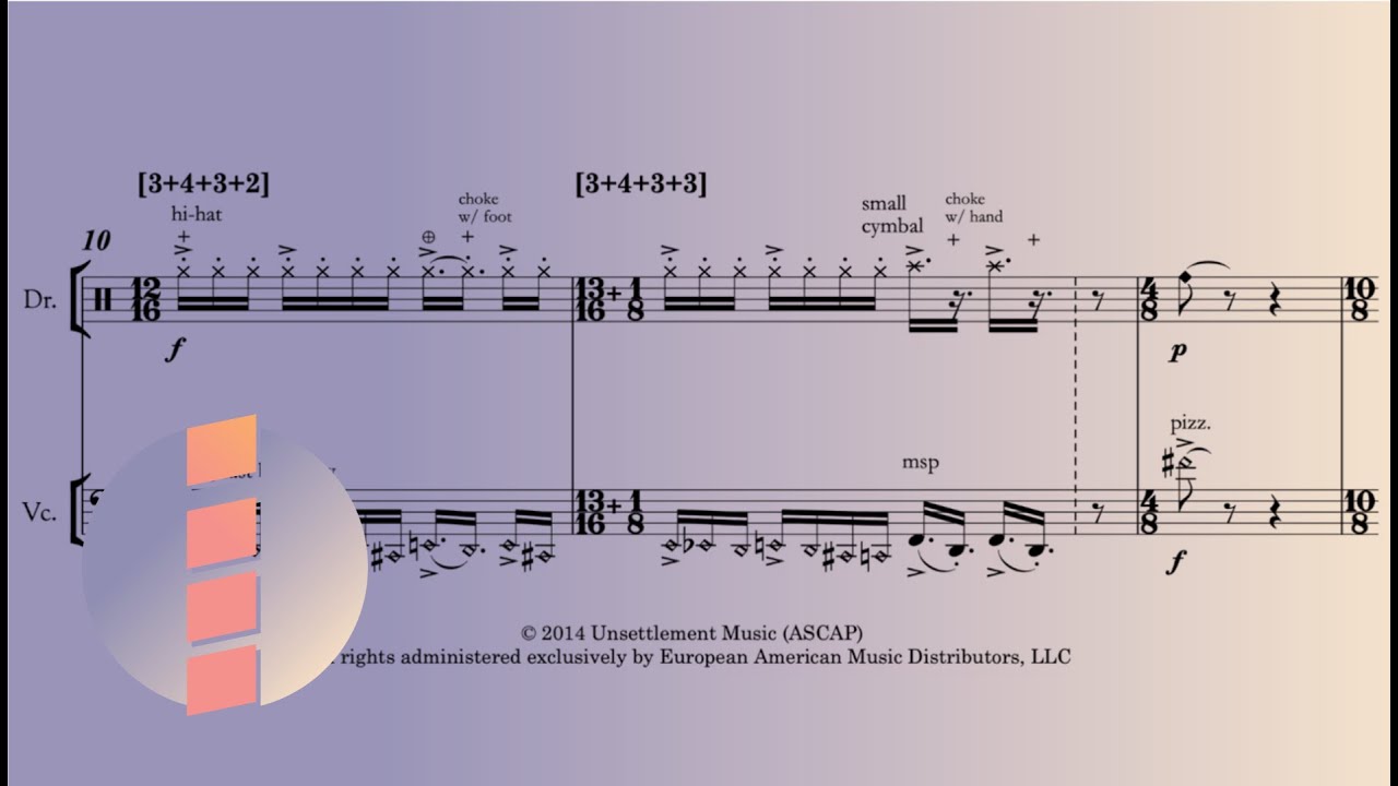 Ted Hearne — Furtive Movements [w/ score]
