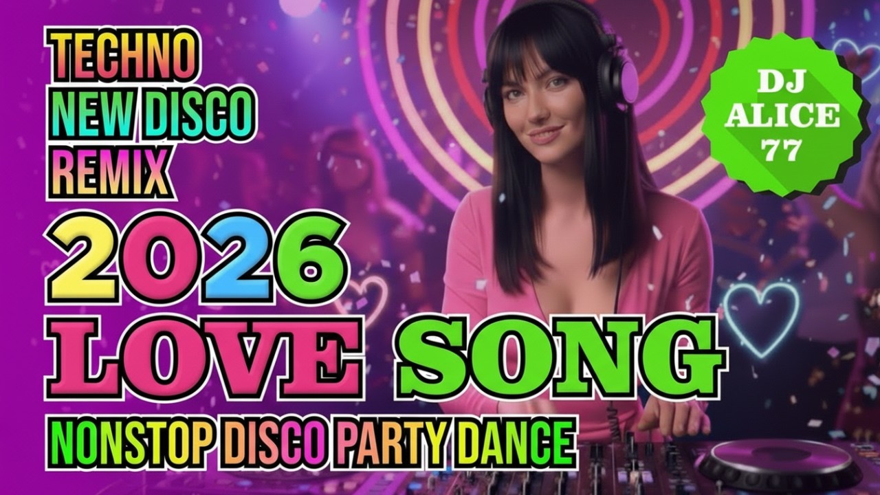 Techno DJ Nonstop Best Bass 2026 💘 New Love Song Playlist  🔊 JBL BASS TEST  💃 Nonstop Disco Dance