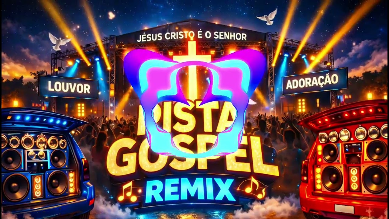 Dance gospel ( Pista Gospel remix, melhores sucessos ) DJ LEANDRO SANTOS 