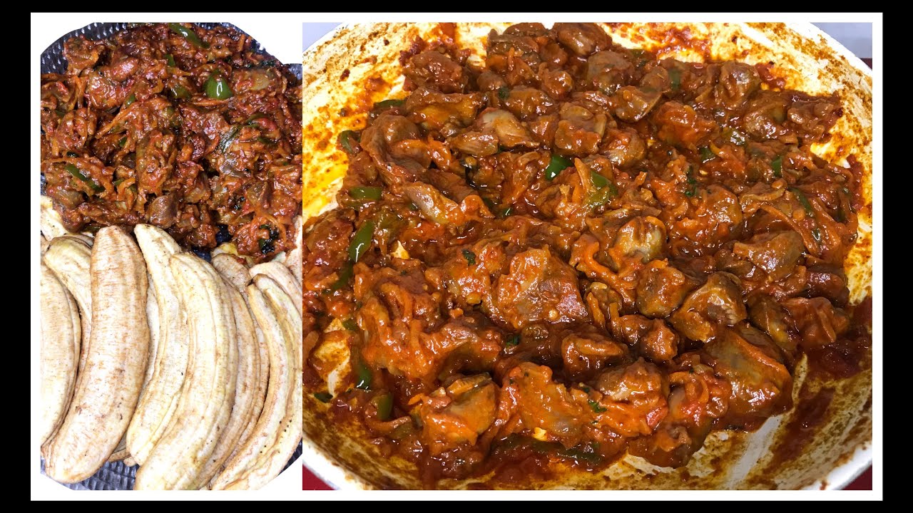 Kupika Firigisi/How to cook Gizzards