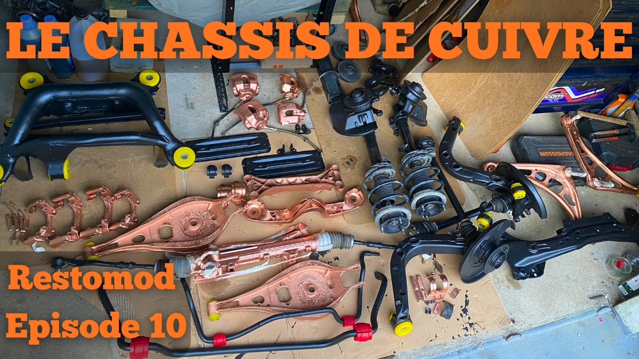 Montage silentblocs polyuréthane + frein hydraulique | Restomod Bmw e46 EPISODE 10