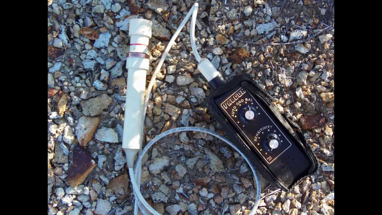 Falcon Metal Detector Tutorial Part II, Gold mining in Nevada