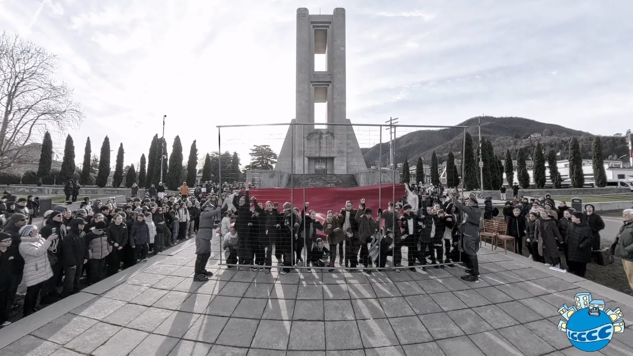 MASCHERE DEL DOLORE - IL FILO DELLA MEMORIA  Flashmob