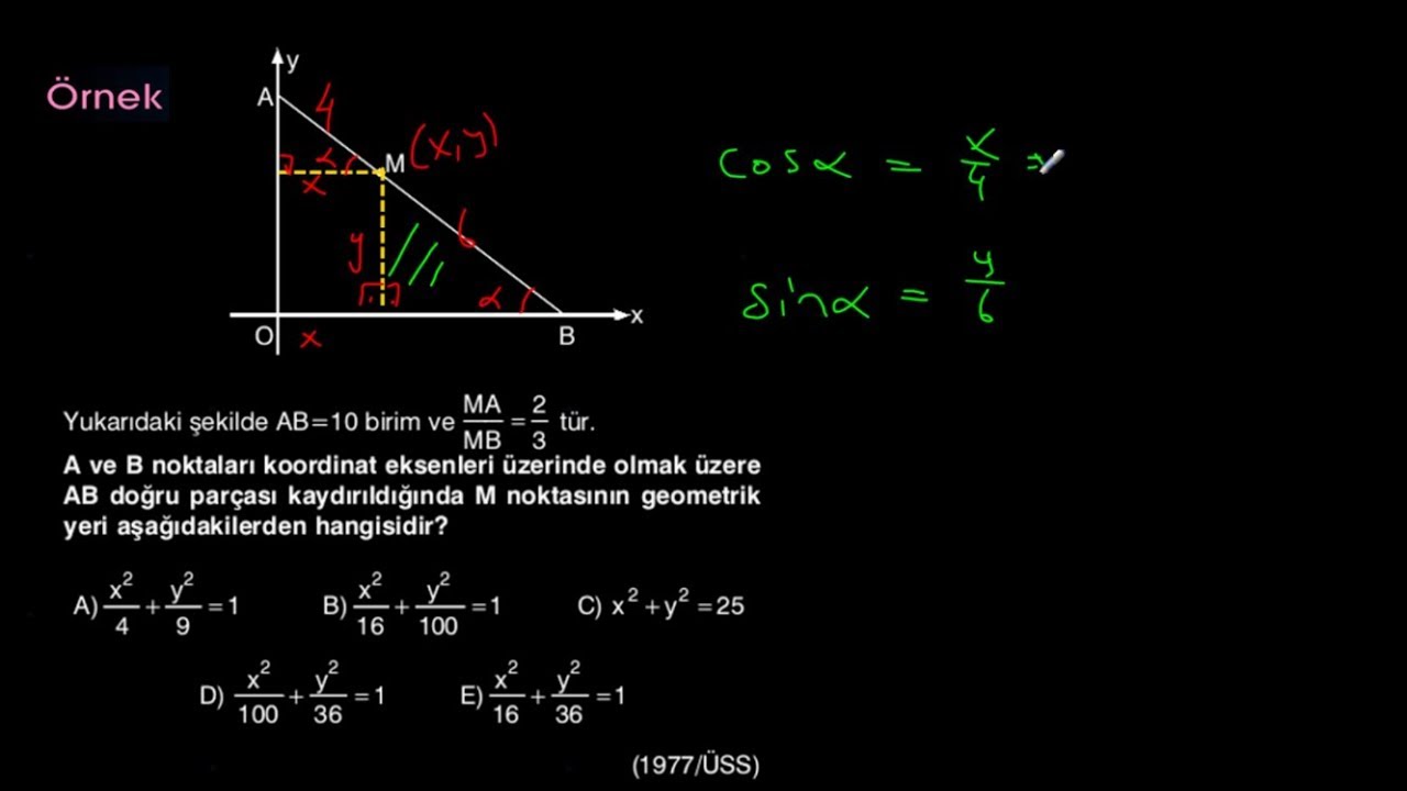 Geometrik Yer Denklemleri | Geometri | Metin Hocam