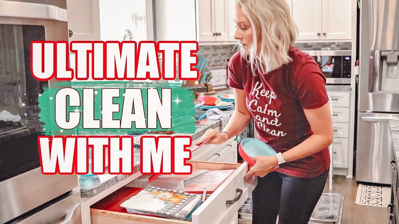 ULTIMATE WHOLE HOUSE CLEAN WITH ME- EXTREME CLEANING MOTIVATION 2019- CLEANING MUSIC JESSI CHRISTINE