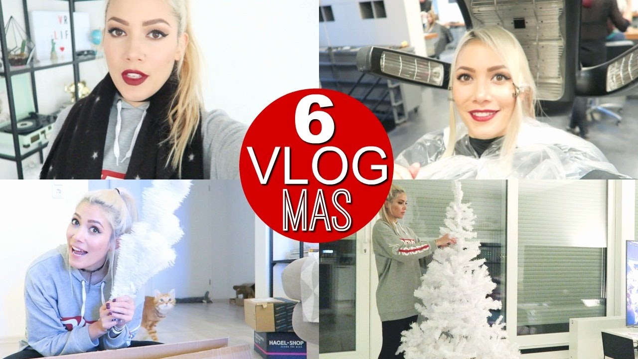 Wieder beim Friseur, Christbaum aufstellen & Glov Review | VLOGMAS 2016 funnypilgrim
