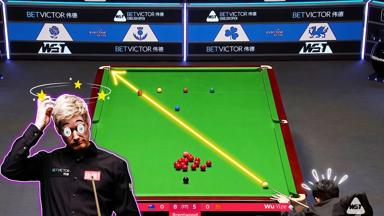 Wu Yize Super Breaks Compilation VS Neil Robertson - English Open 2024 Final