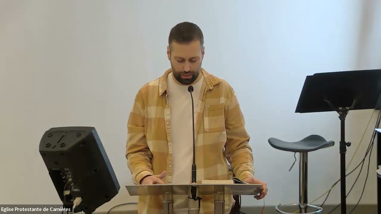 Prédication du 08.03.2026 de Alex Wautier (Église Protestante de Carnières)