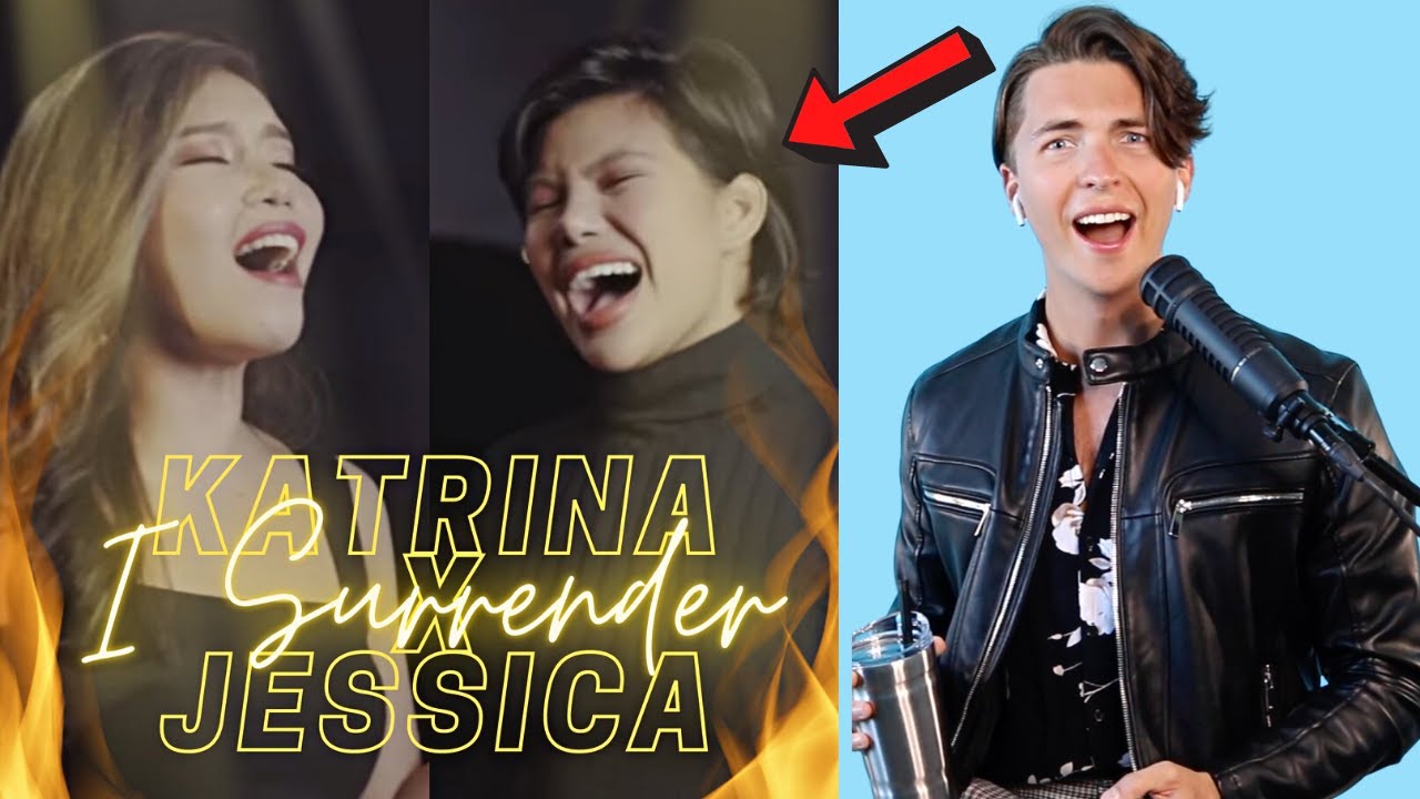 Vocal Coach Justin Reacts to I SURRENDER by KATRINA VELARDE and JESSICA VILLARUBIN