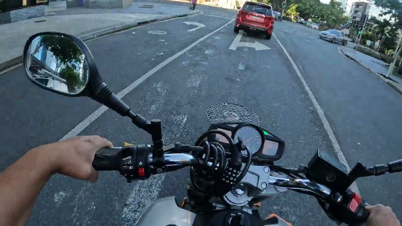 MOTORCYCLE RIDE TO WORK 🛣️☀️ ||  | Pure Sound | Suzuki GSR 600