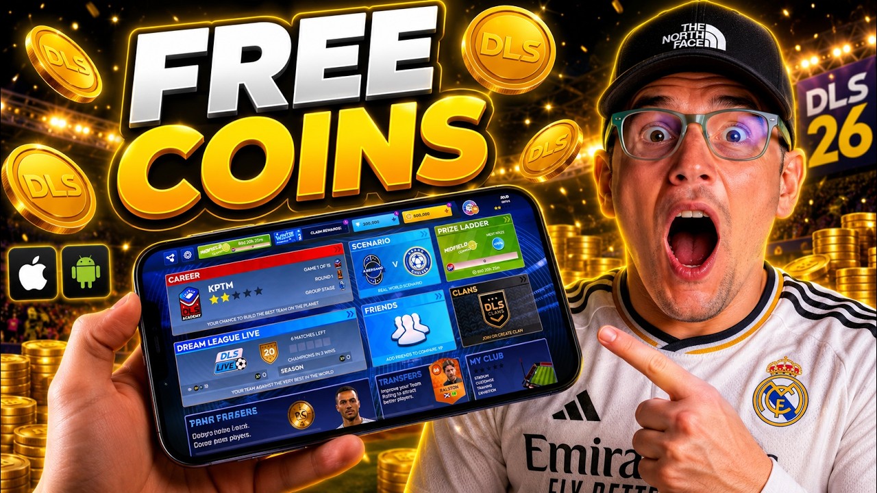 DLS 26 Coins Free - How To Get Free Coins in DLS 26 Instantly [iOS & Android]