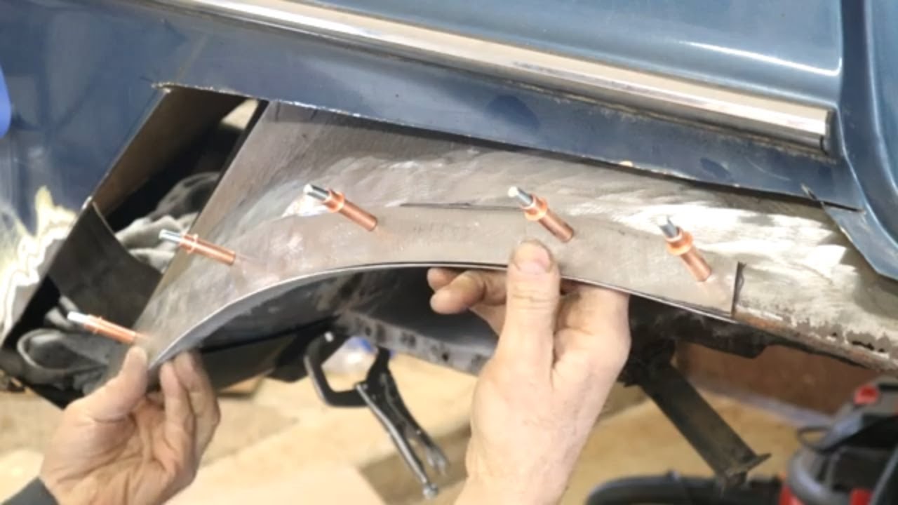 INNER WHEEL ARCH REPAIR. MERCEDES W109/W108 PART 1