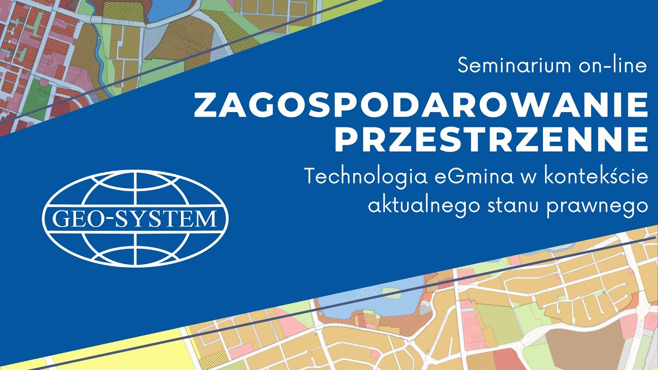 Seminarium on-line: Zagospodarowanie przestrzenne w obliczu zmian prawa #2