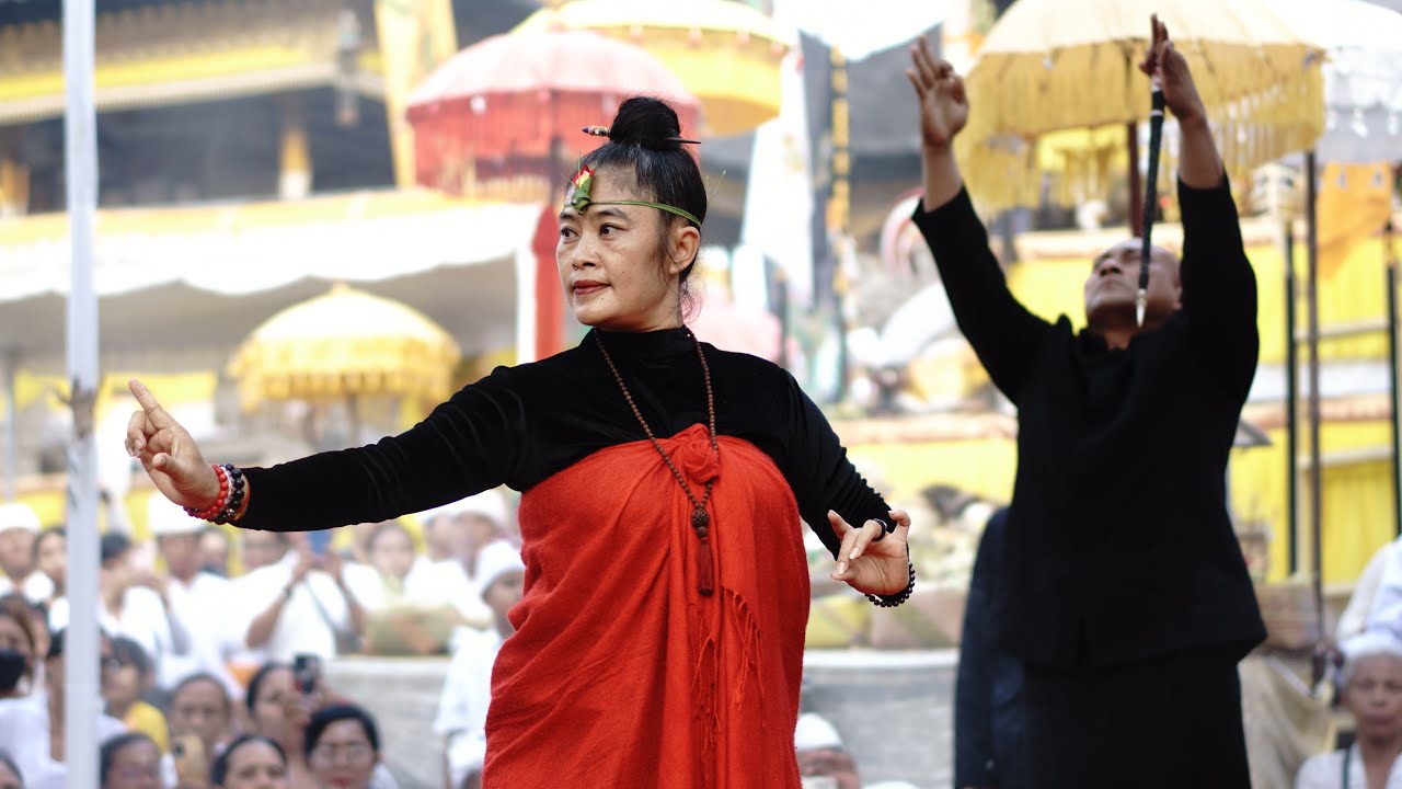 Tarian Sakral Nusantara Medang Kemulan | Karya Panca Bali Krama Pura Kentel Gumi 2024