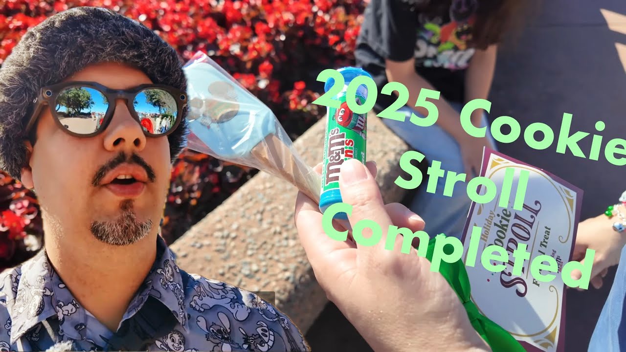 Completed Cookie Stroll 2025 and Last Disney Day Before We Are Blocked Out | DISNEY Vlog