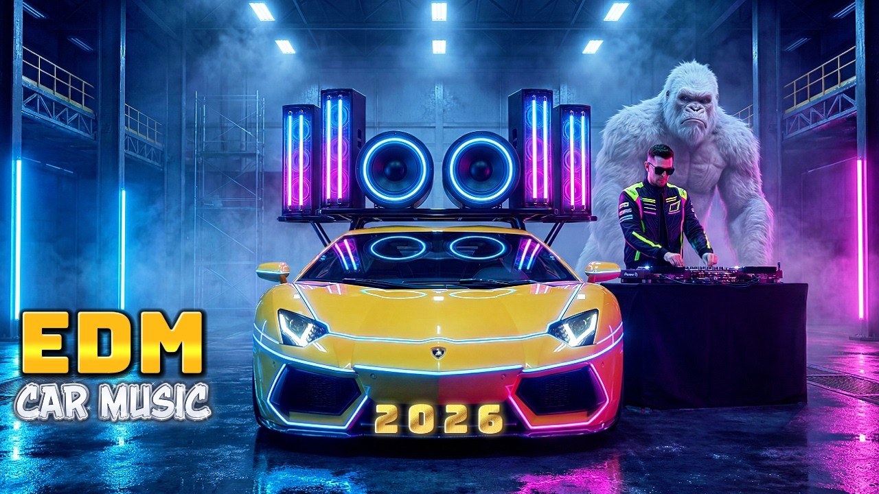 🚗 EDM Car Music Mix 2026 / Hard Bass / Remix Club Banger & Night Drive #carmusic #viral