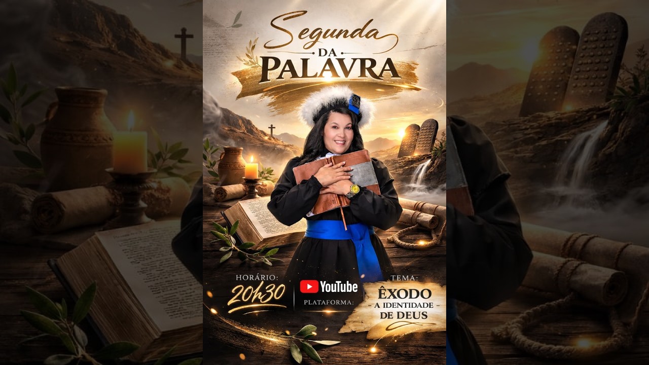 Live Segunda da Palavra/ Missionária Léia Lima #léialima #Êxodo #identidade