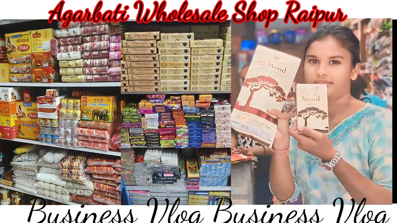 Agarbati Wholesale Raipur ll Candle wholesale shop ll Raipur Wholesale Market