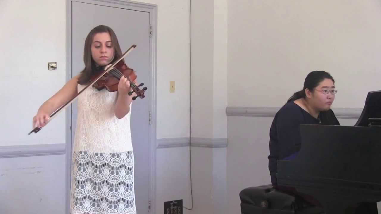 Benedetto Marcello - Sonata in E Minor. I. Adagio. II. Allegro. Amanda Lazkani. 4.6.2013
