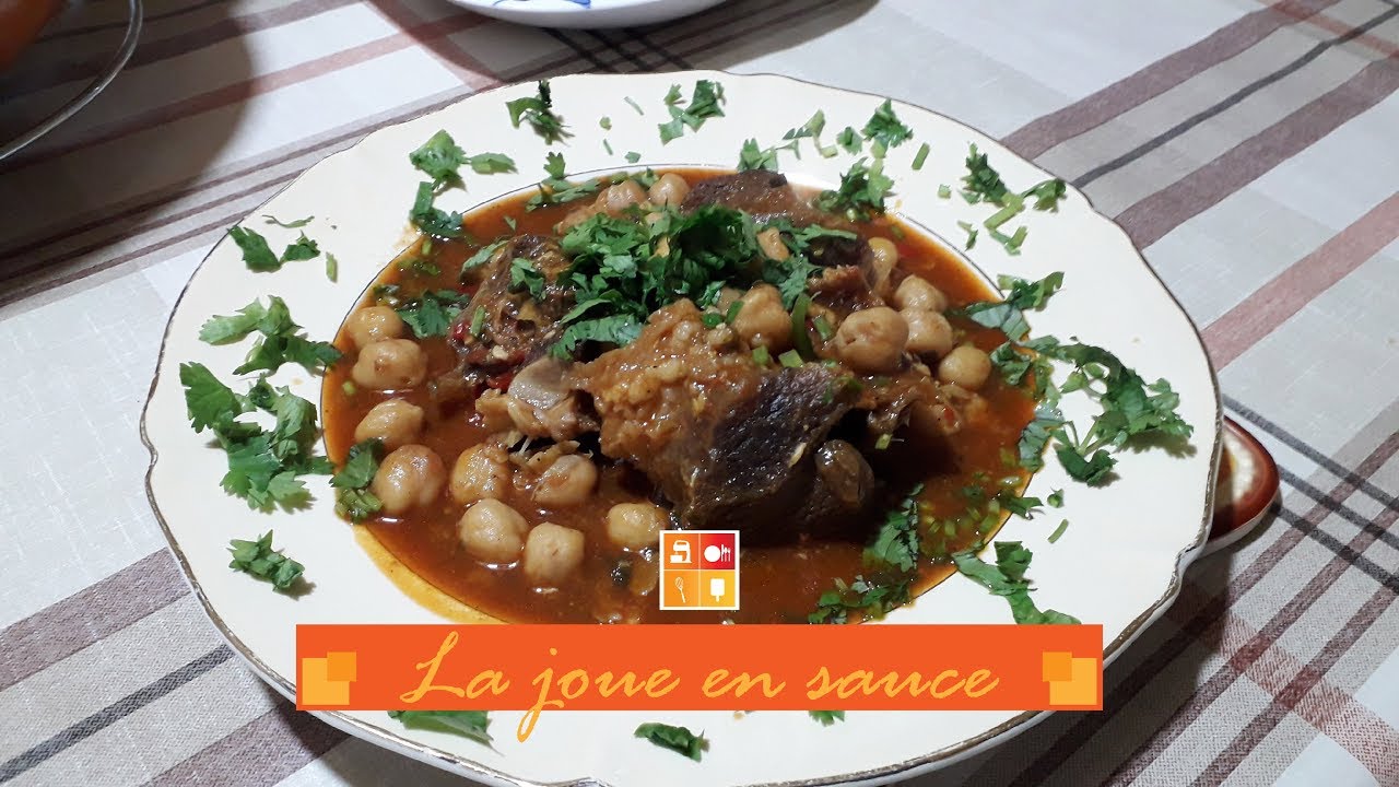 La joue en sauce - حناك البقري, طبق تقليدي جزائري محض حريور بنتو بنة يا ناس !