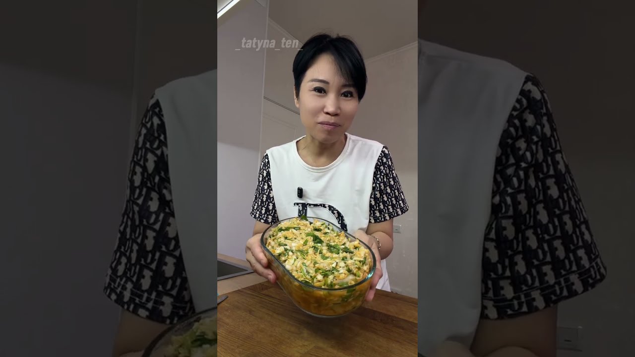 ❤️Вкусный салатик из пекинской капусты 👌#оченьвкусно #рецепты 