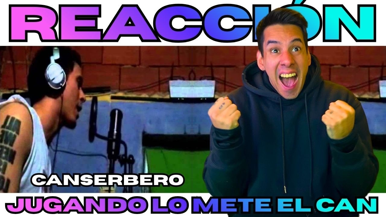 ARGENTINO REACCIONA // JUGANDO LE METE EL CAN - CHAMO GONZALEZ // CANSERBERO FREESTYLE,  LOCURAAAAA!