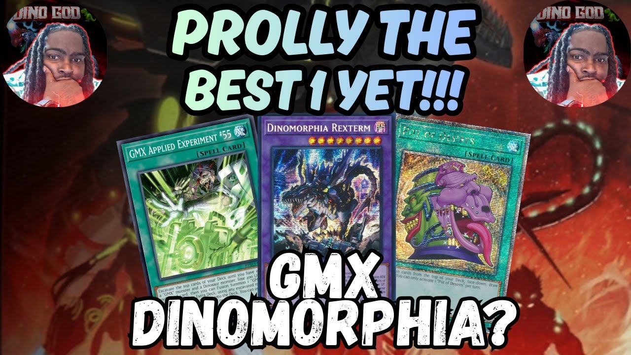 I'M A FAN NOW! GMX DINOMORPHIA TEST HANDS & PROFILE | POST BURST PROTOCOL YU-GI-OH!