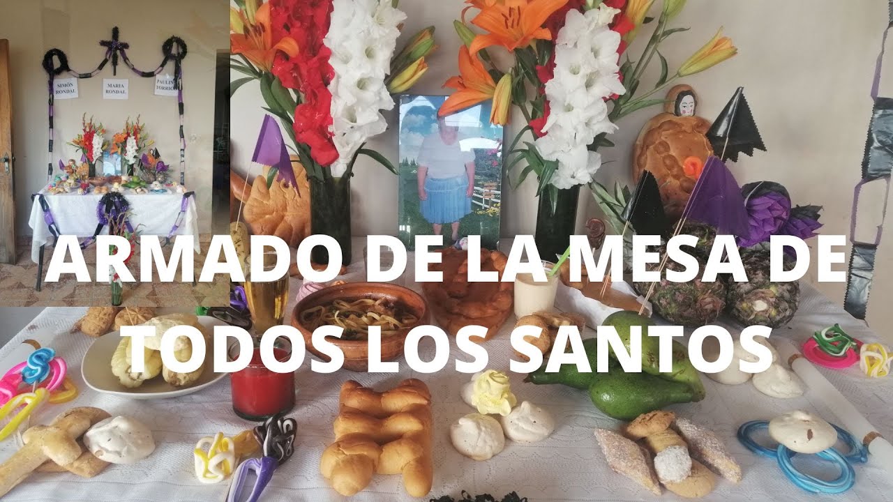 Primera vez que armo la mesa De Todos los Santos 