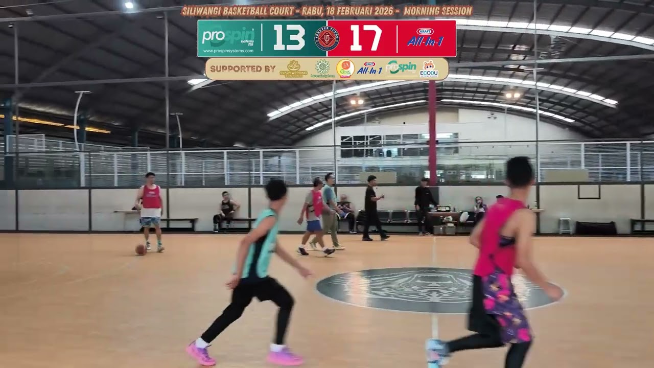 [ 18 FEBRUARI 2026 ] G9 - Hijau Tosca Propsin (13) x Merah Kraft (17)
