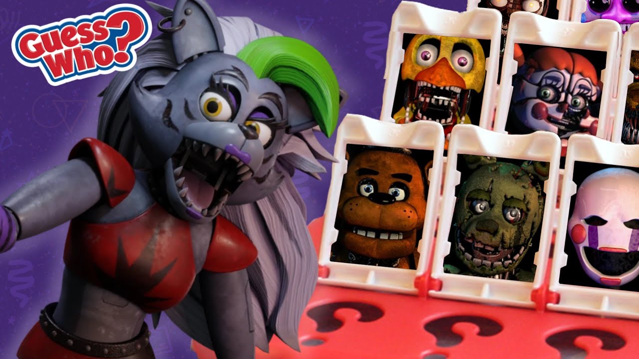 Угадайте, кто это, НО это всё из FNAF