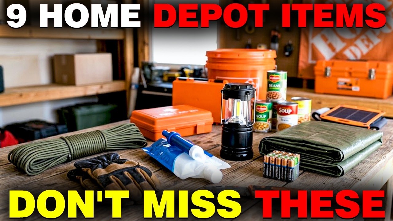 9 товаров из Home Depot, которых большинство выживальщиков совершенно не замечают.