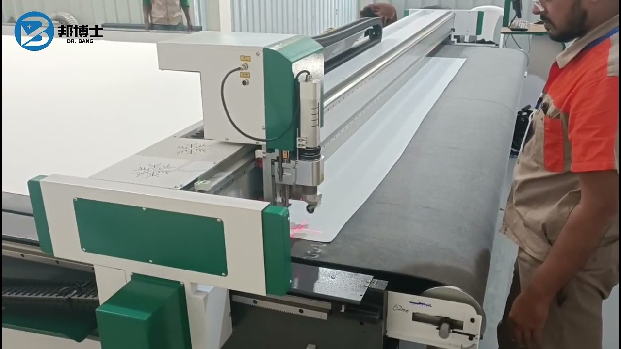 Dr. Bang pvc fabric cutting machine