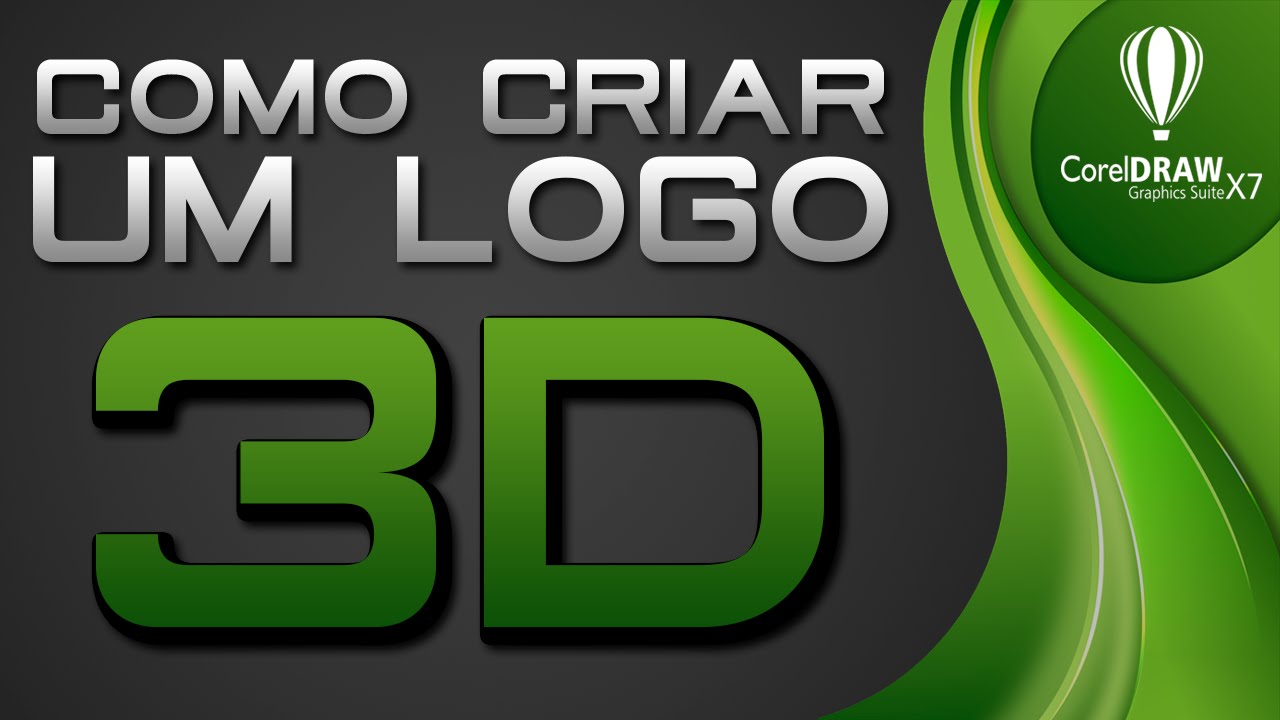 Como criar um efeito em 3D no CorelDraw