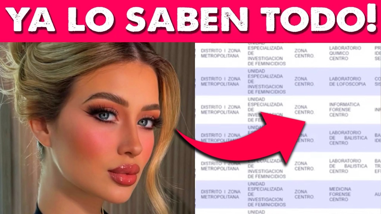 FISCALÍA REVELA TODA SU INVESTIGACIÓN CASO VALERIA MÁRQUEZ! + EL VIDEO MÁS ESPECIAL