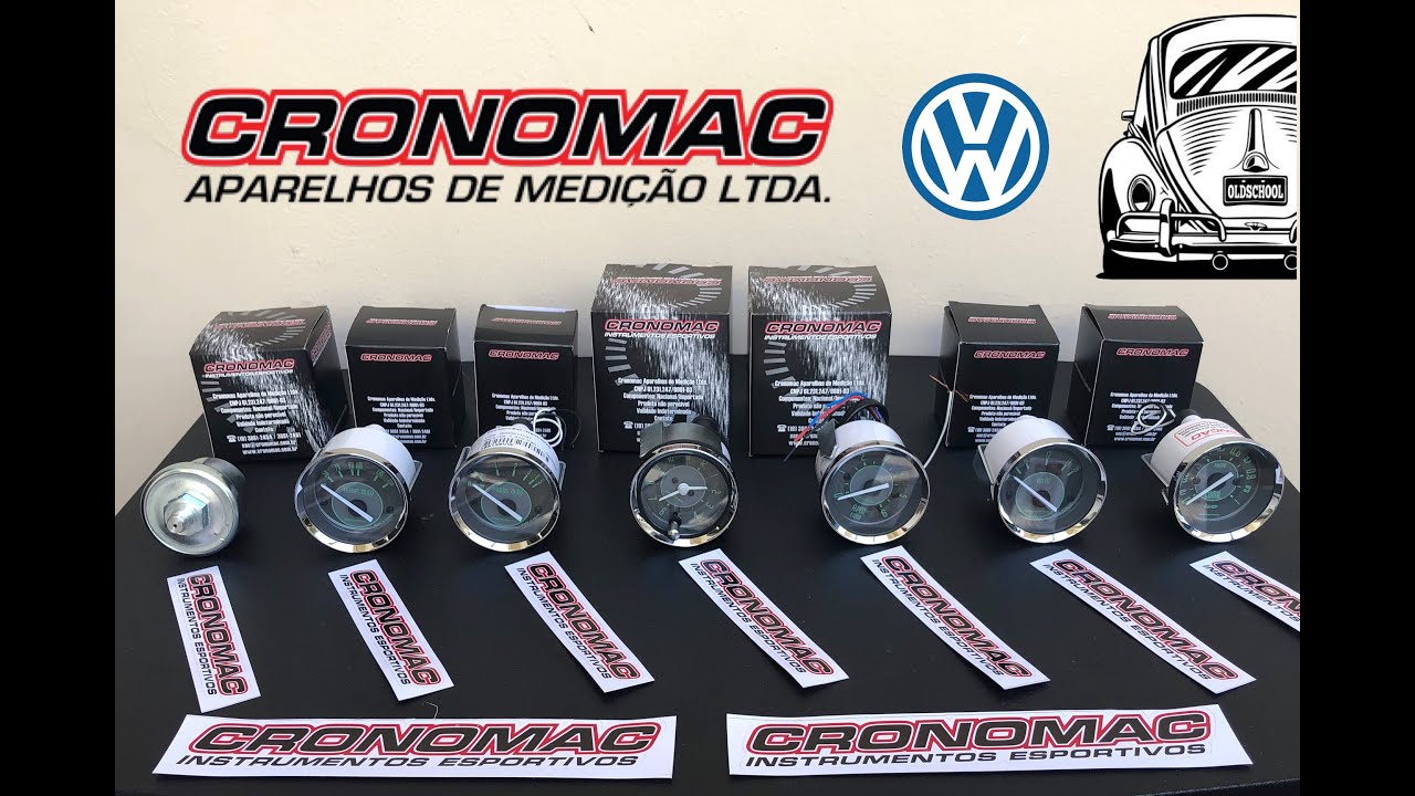 Instrumentos para FUSCA VW - CRONOMAC