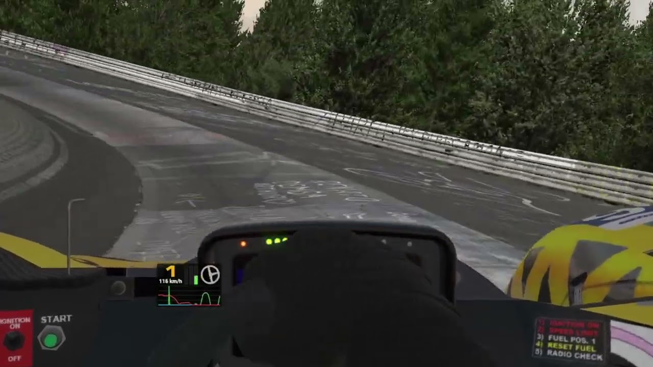 iRacing Onboard Lap: HPD ARX 01c at Nurburgring Combined 24S2 Thrustmaster Challenge
