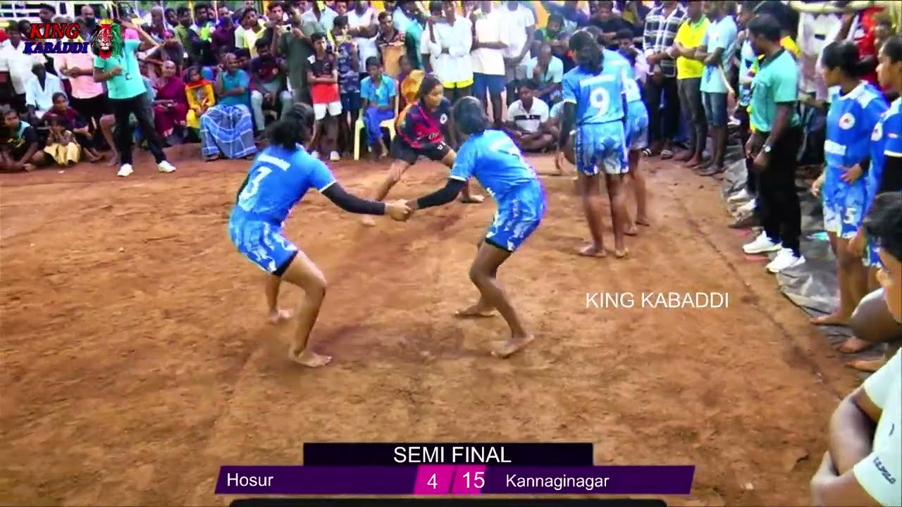 Semi Final -  USA Kannaginagar vs Hosur / #@live #kingkabaddilive  @THEERAN KALPATTU