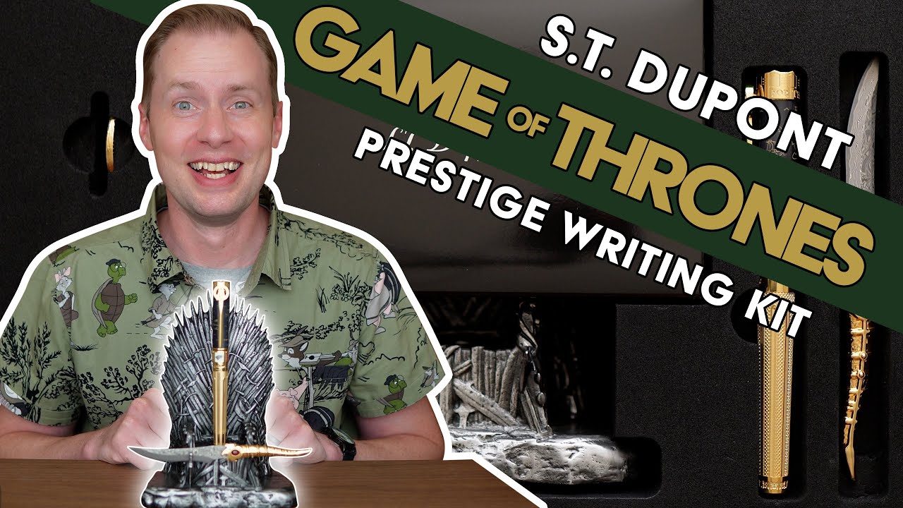 Unboxing the EPIC Game of Thrones Pen from S.T. Dupont