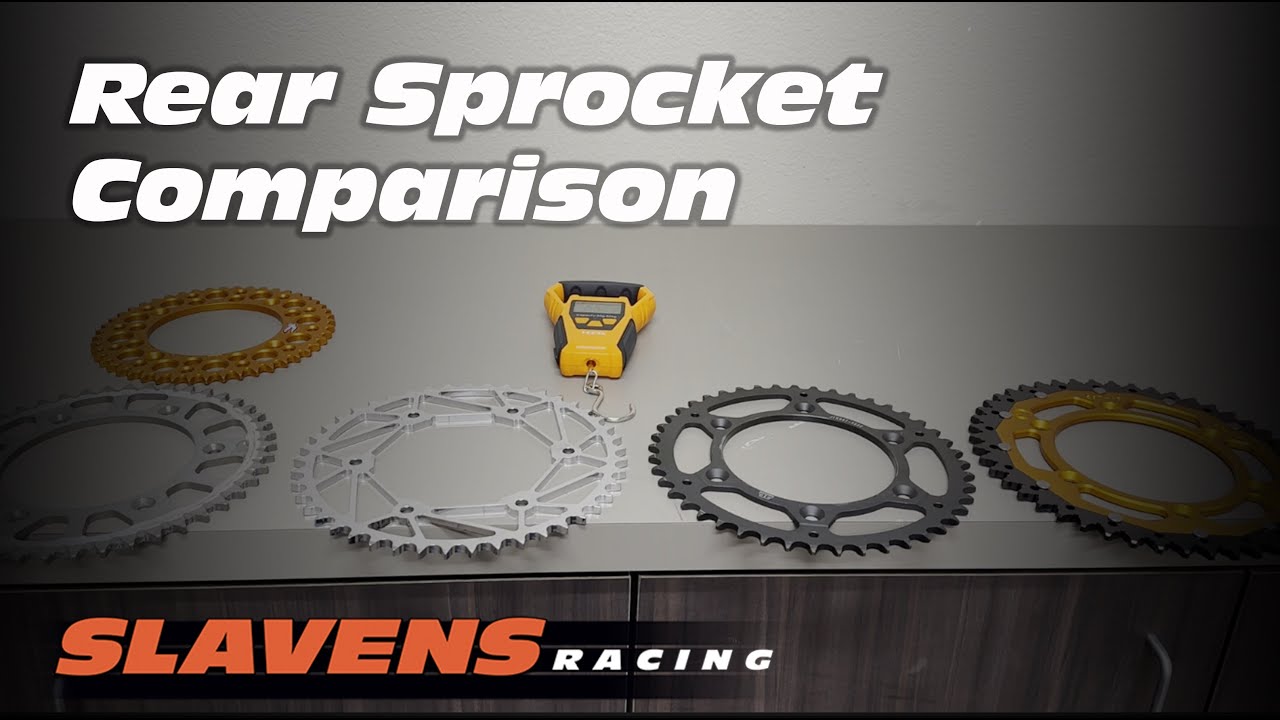 Rear Sprocket Comparisons - Weight and Service Life