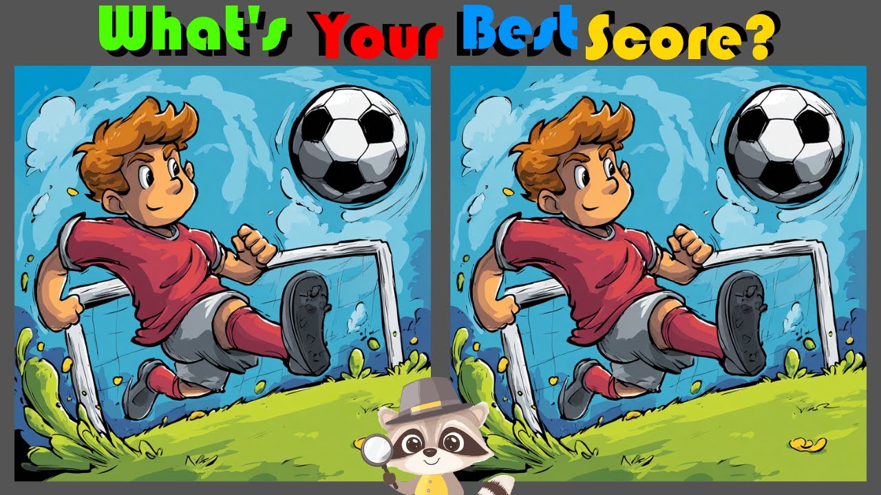Spot The Difference | What's Your Best Score? #26 #quiz #detectivepuzzle #puzzle #spotthedifference