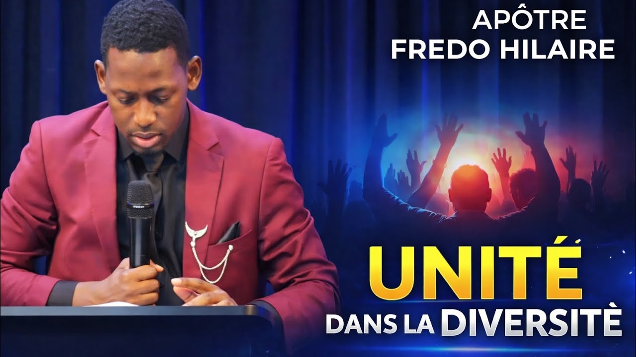Unité dans la diversité.Yon mesaj tout moun ta dwe tande.           apôtre Fredo Hilaire 