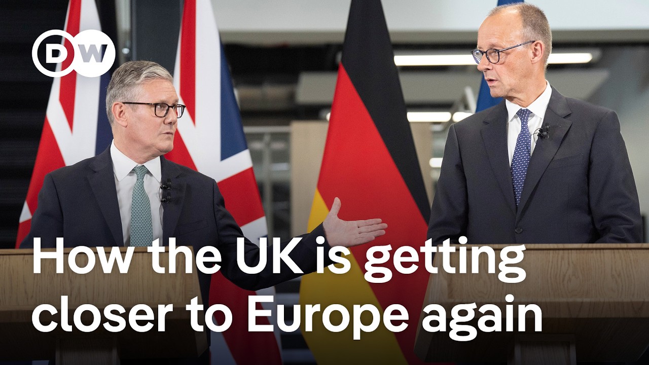UK and Germany sign wide-ranging post-Brexit friendship treaty | DW News