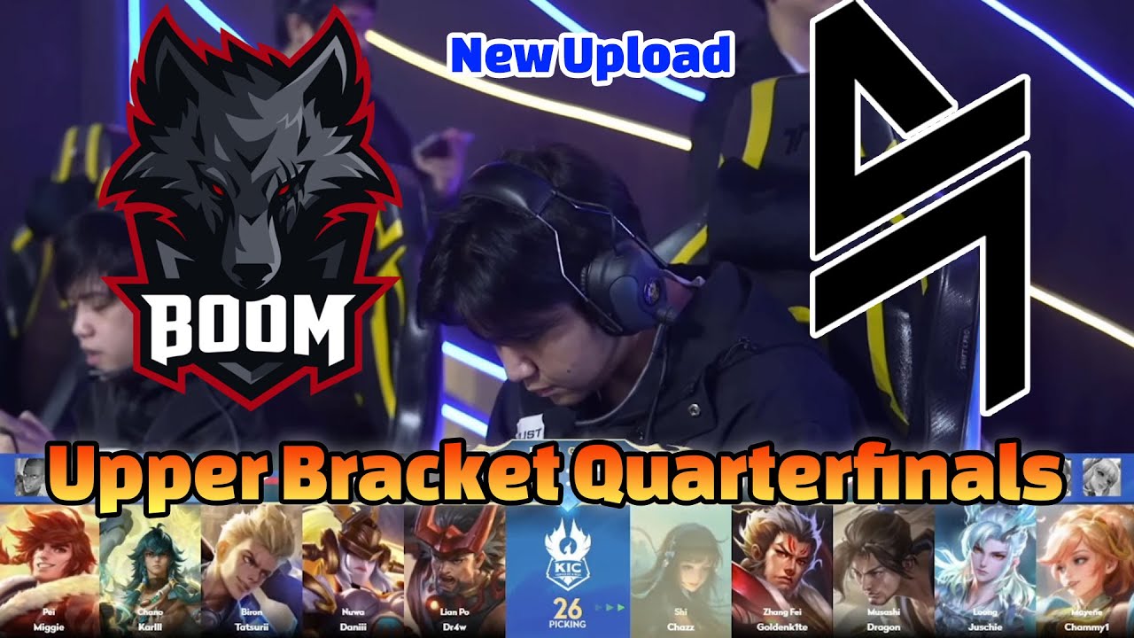 Upper Bracket Qfinals - Blacklist vs Boom | with COMMENTARY