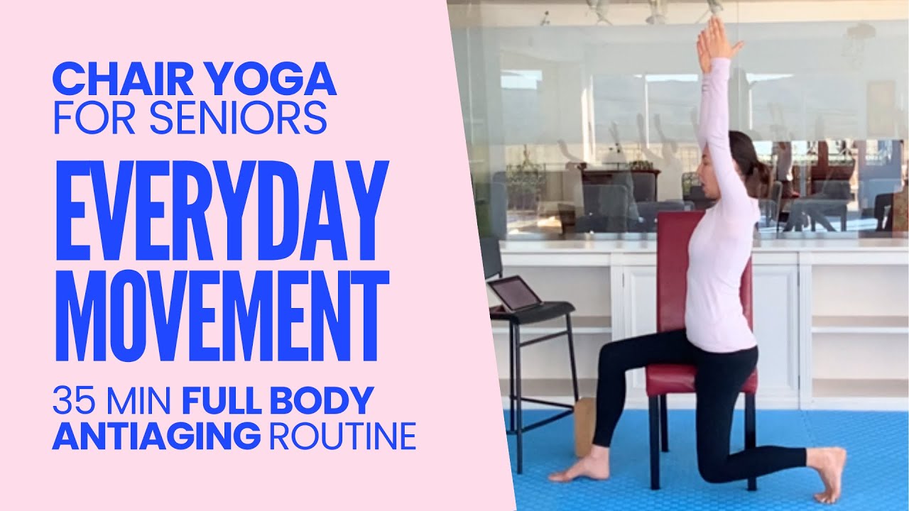 30 Min EVERYDAY Chair Yoga | Gentle Seated Practice for Seniors to Keep Independence!