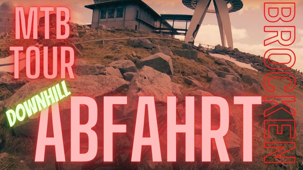 Brocken Abfahrt • Hirtenstieg über Eckertalsperre nach Bad Harzburg • GoPro Hero 3 • Harz