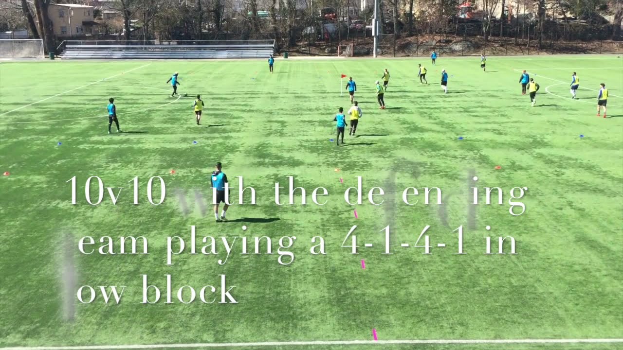 Pep Guardiola's Positional Soccer  Grid Training Methods