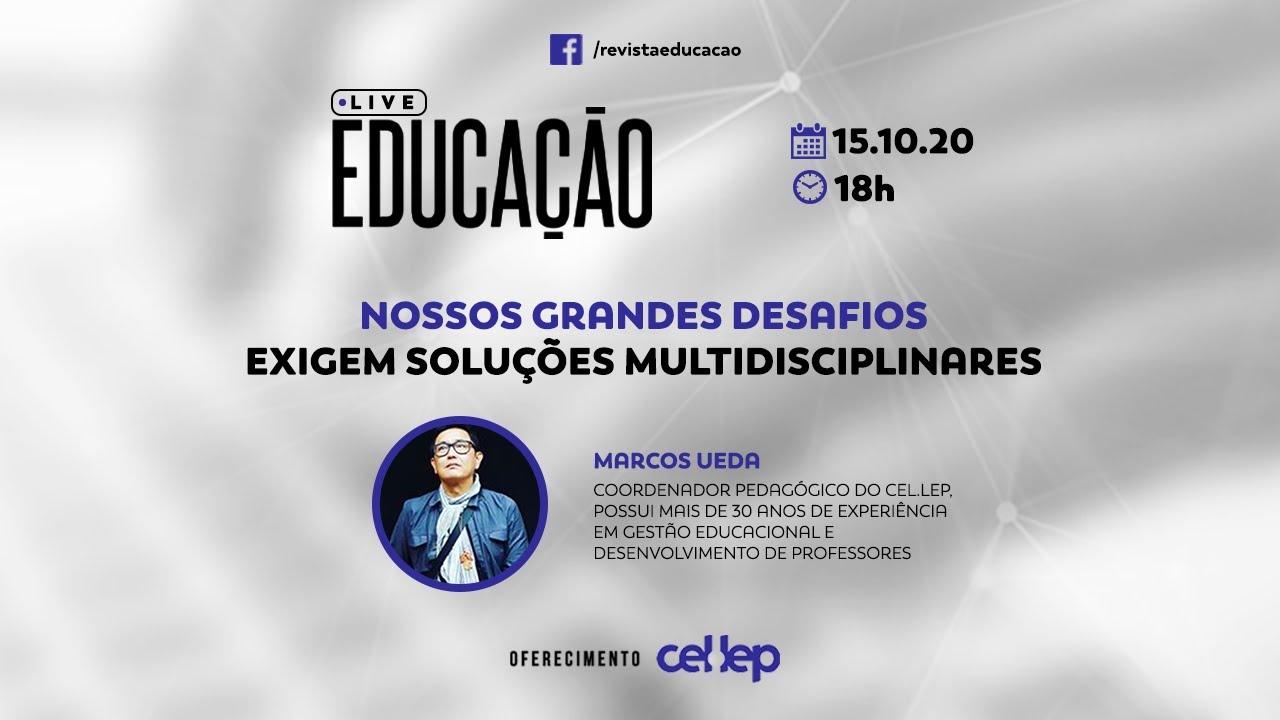 Nossos grandes desafios exigem soluções multidisciplinares