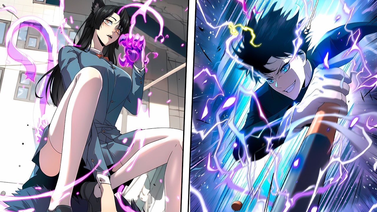 When A Loser Awakened the Purple Thunder God System in the Beginning - Manhwa Recap