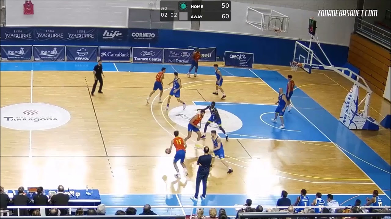 LIGA EBA 21/22 | Ousmane Ndour (Tarragona), partido ante Martinenc