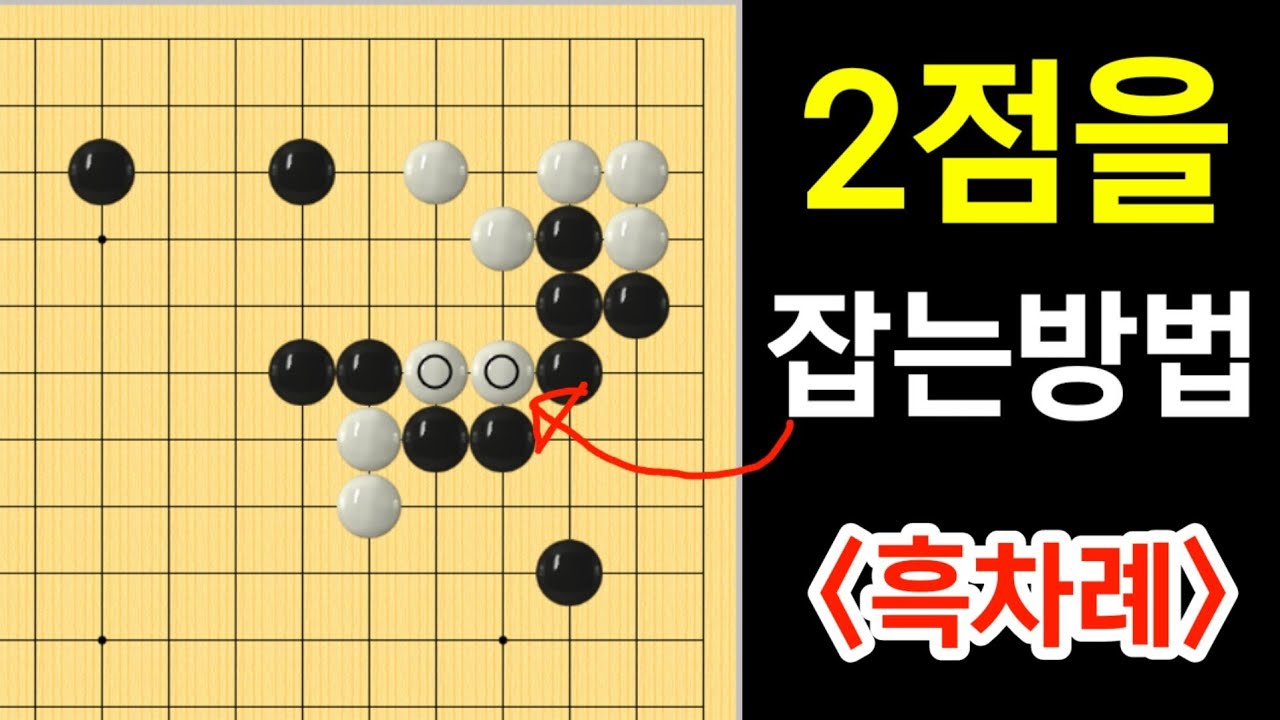 (바둑의기술 #232) 기막힌 응수타진으로...
